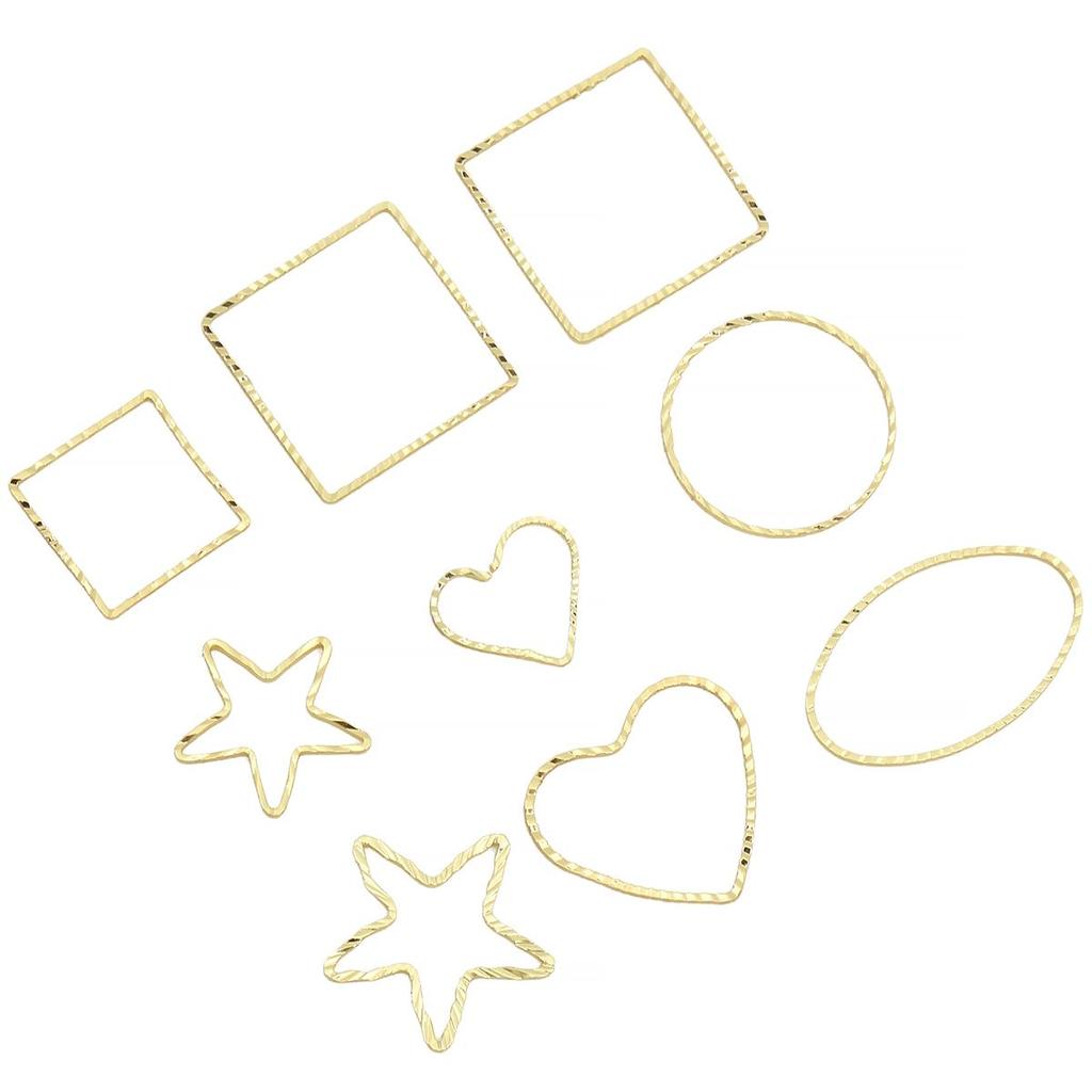 Kupfer Granat Farbe Perlen Mode Charme Anhänger für DIY Schmuck