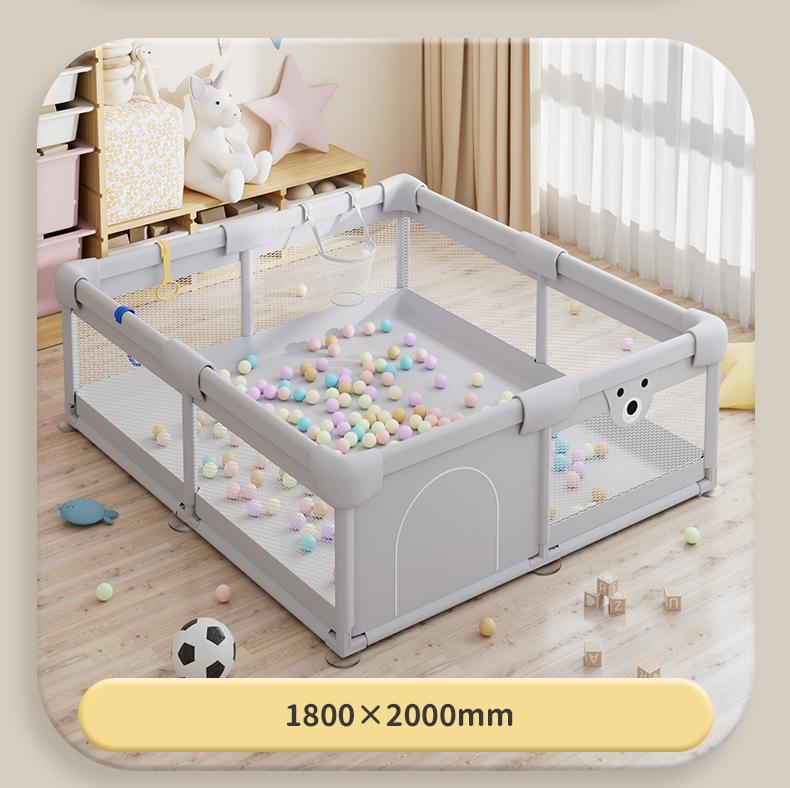 Baby Safety Playpen: Indoor Crawling & Walking Guardrail, Anti-Fall Floor Fence for Living Room.