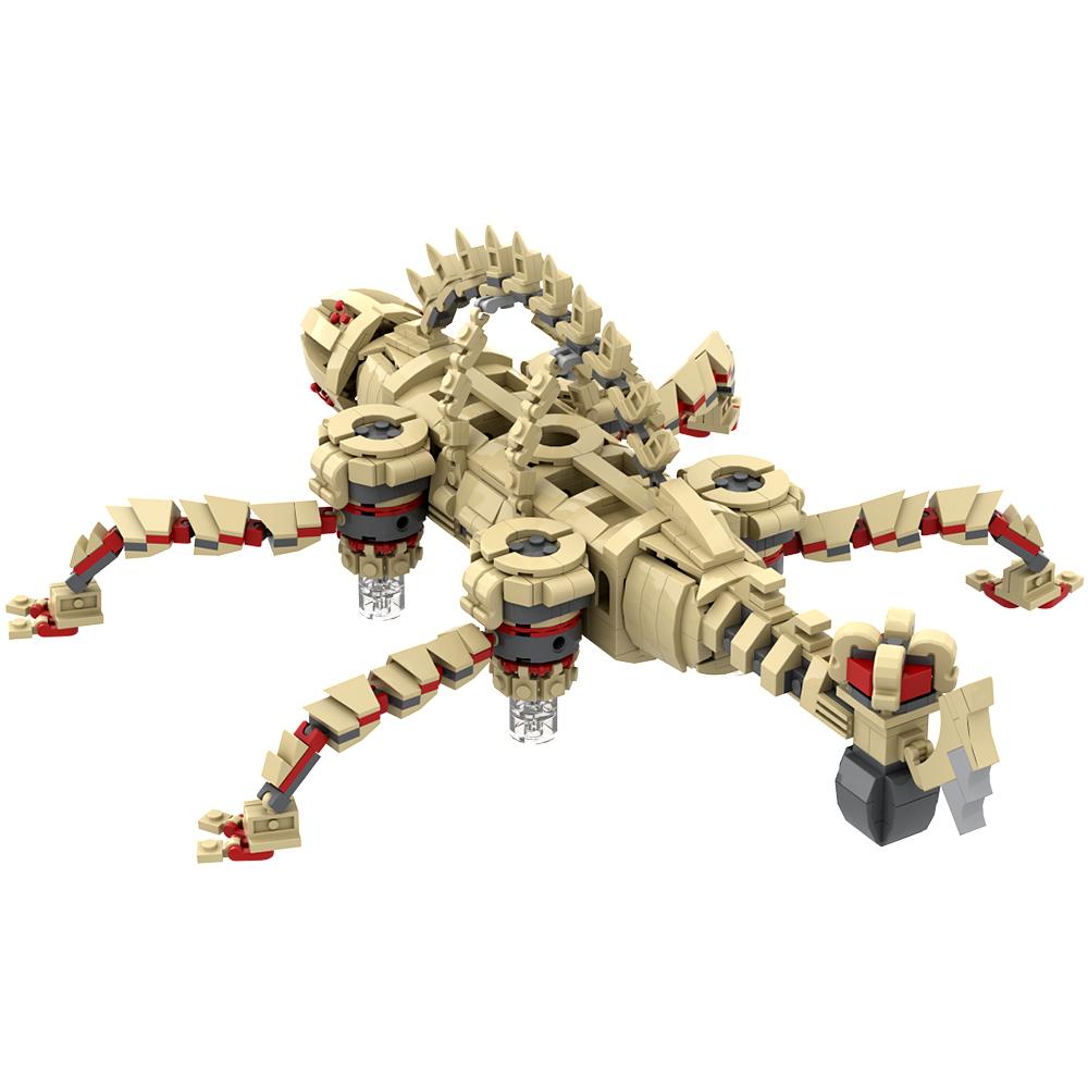 Gobricks Zeldaed Vulcan Beast Ziegel Modell Spiel Monster Action Figur Bausteine Spielzeug Kinder Geburtstag Geschenk