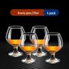 Juego de Cristalería para Bebidas: Copas de Baijiu, Whisky, Vino de Tallo Alto y Brandy para Uso Doméstico