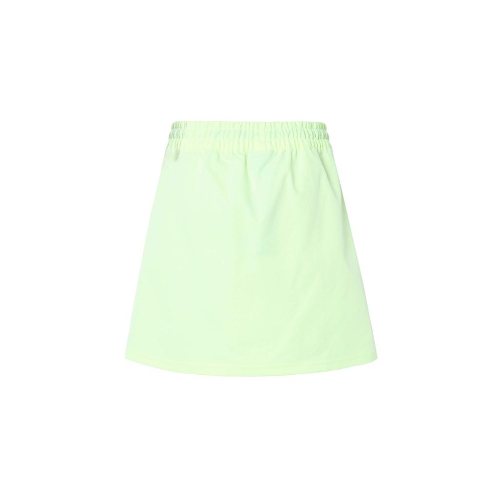 Nike Solid Color Logo Pocket Straight Short Skirt Women Bottoms Light-Yellow-Green CZ8908-701