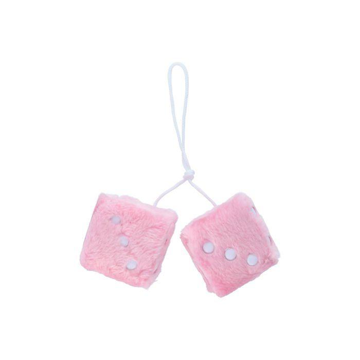 Arborescence Pluche Dobbelstenen - Carpoint - Roze - Voor Kinderen Vanaf 3 Jaar - Plush Assortiment - Binnengebruik Roze