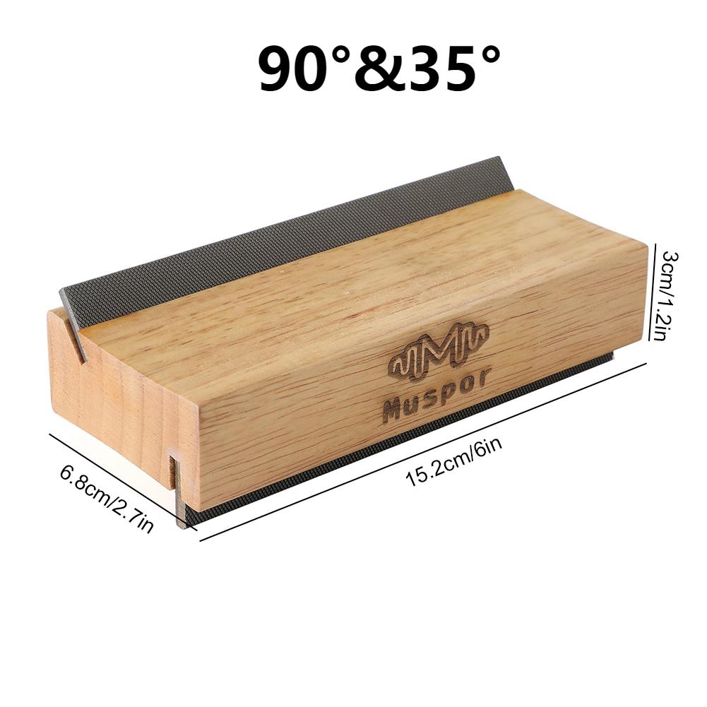 35°/90° Guitar Fret Levelling File Flat File Metal File Hand File Guitar String Leveling File Luthier Repair Tool Guitar Accasso