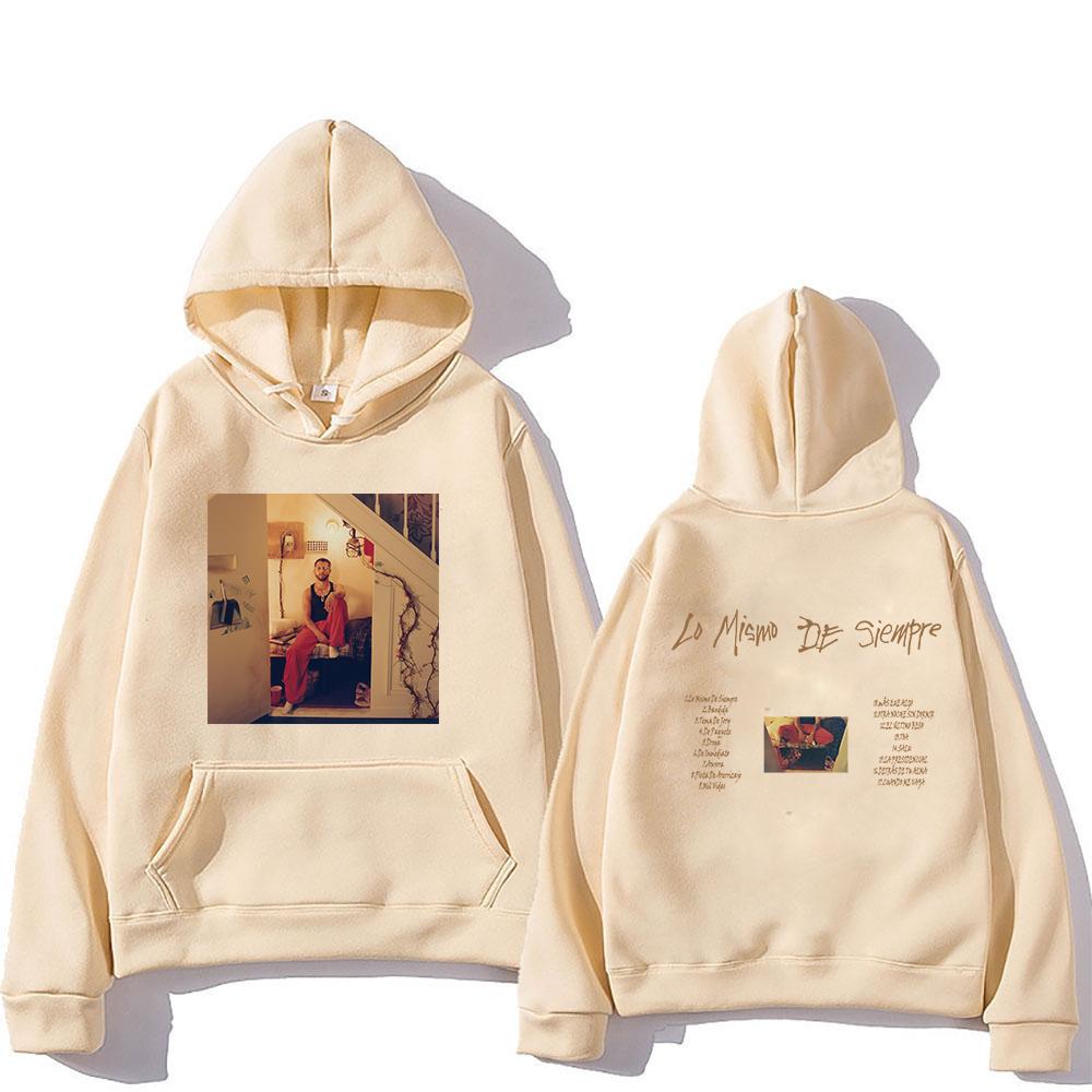 Mora Album Lo Mismo De Siempre  Hoodie2025 Tour Fashion Men/women Hoodies Harajuku Winter Clothes Pullover Sweatshirt Vintage