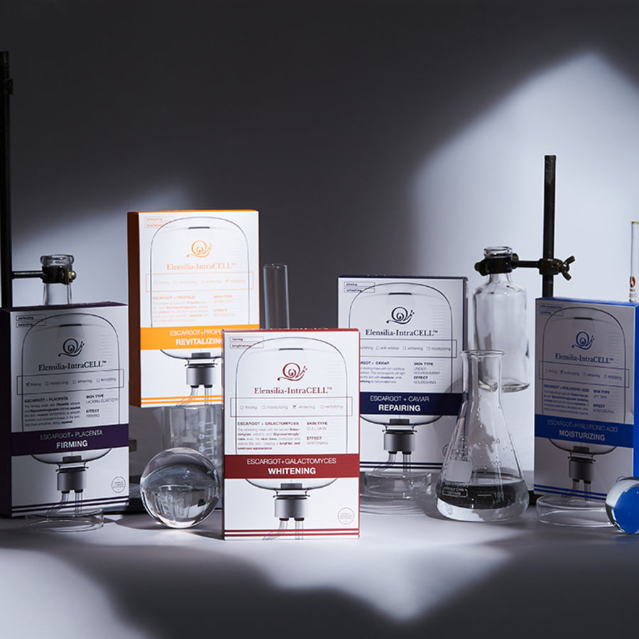 ELENSILIA Intracell Escargot + Caviar Repairing Mask 25ml*30EA