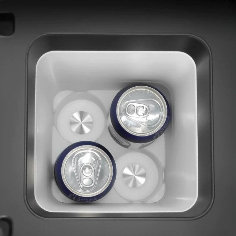 For BYD Formula Ti7 Silicone Central Control Refrigerator Beverage Fixing Case Fridge Anti-Slip Cup Holder Wireless Charging Pad