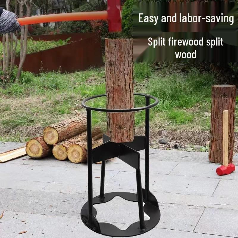 Manganese Steel Manual Firewood Splitter: Labor-Saving Axe for Outdoor Wood Chopping