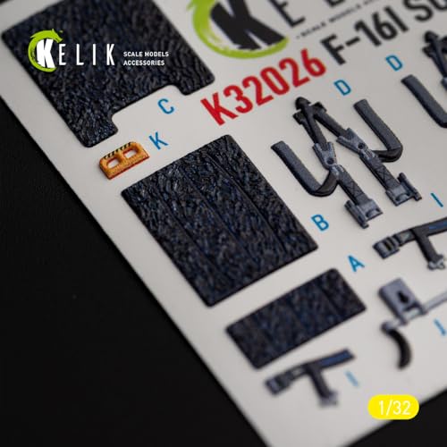 Reskit 1/32 F-16I Sufa Interior 3D Decal (Academy Version) Plastic Model Decal RSKK32026 (Airplane)