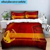 Spain Flag Map Art 3PCS Bedding set,Ideal for1pc Duvet Cover And 2pcs Pillowcases Perfect for Christmas gift,Ideal for Bedroom, Dormitory