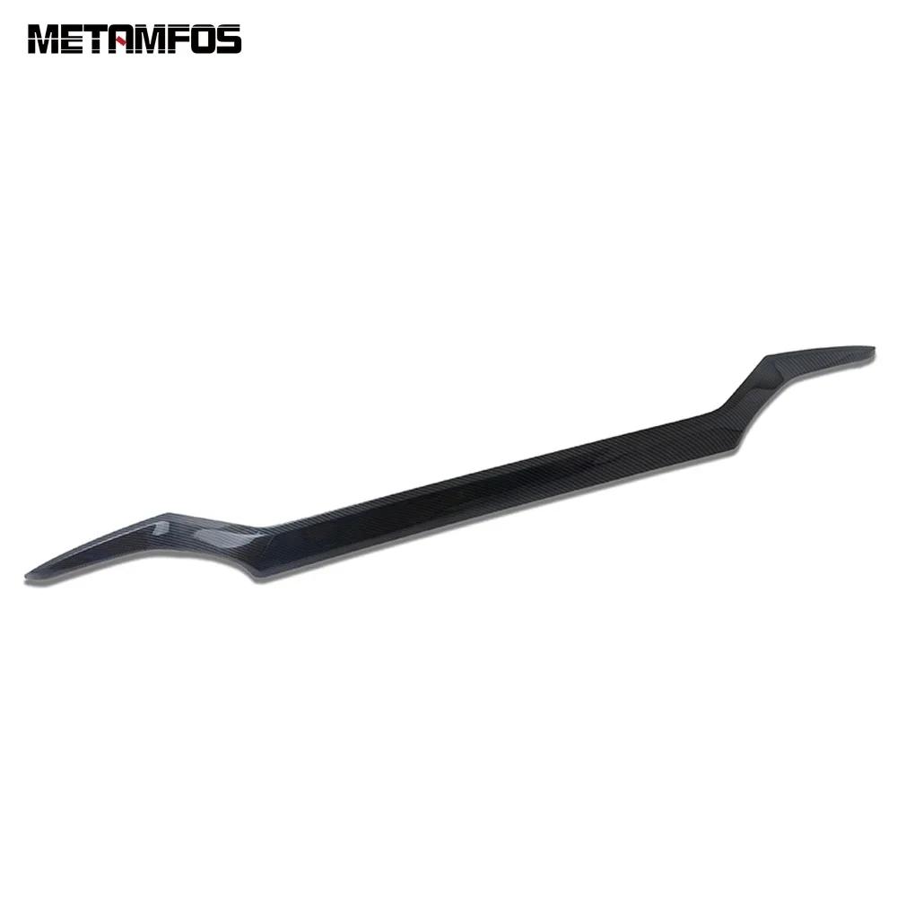Exterior Accessories For Toyota Rav4 Rav 4 - 2024 2025 Carbon Fiber Rear Upper Trunk Lid Tailgate Door Boot Cover Trim