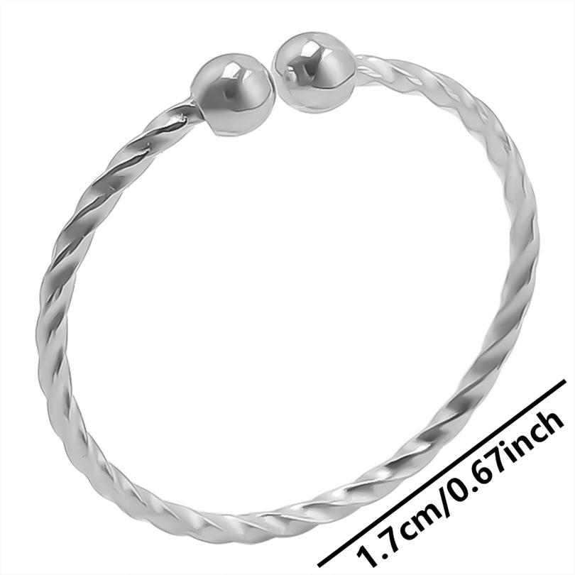 1pcs Crown Heart Shell Charm Ring Two/Three Layered Adjustable Stainless Steel Rings For Women Men Accessories Vintage Jewelry