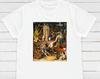 Maglietta Hieronymus Bosch: T-shirt Artistica Giardino delle Delizie Terrene