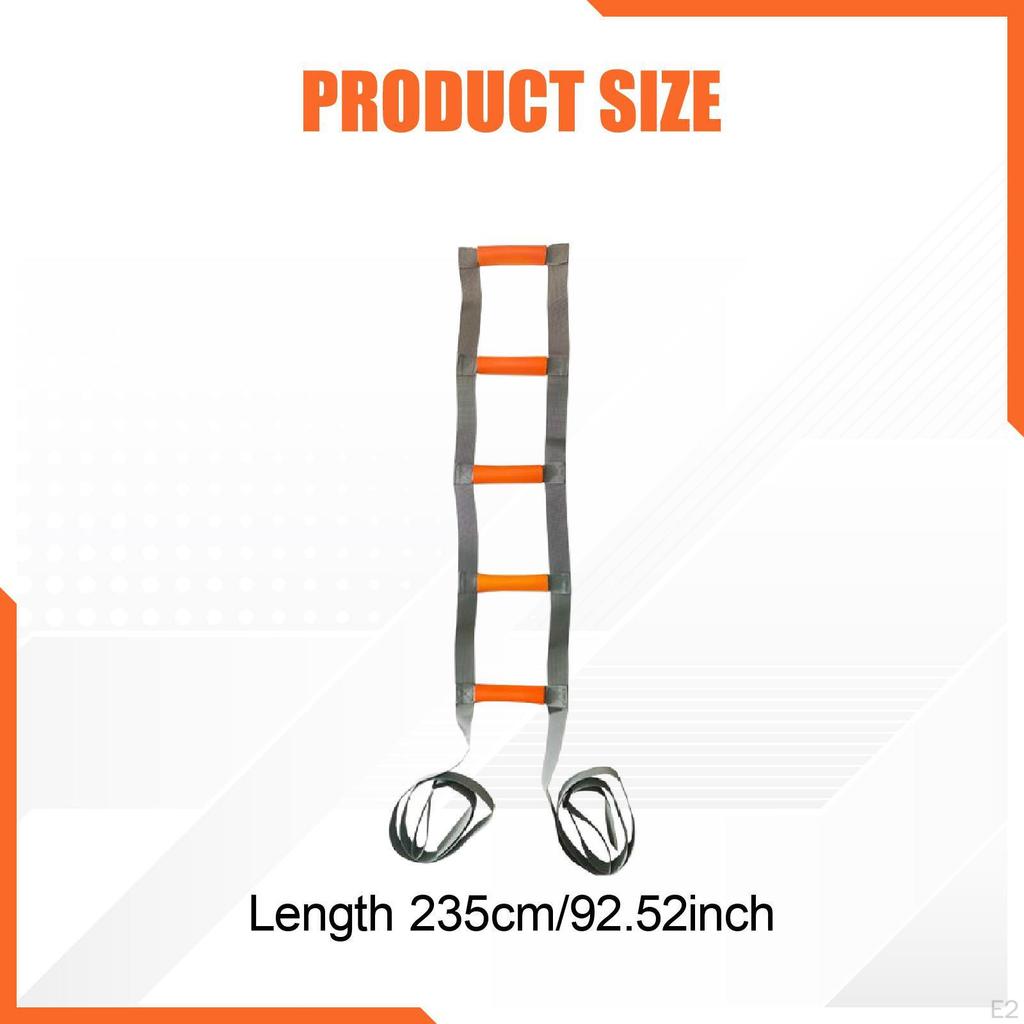 Bed Ladder Assist,Sit up Helper Assistive Bedside Comfortable Hand Grip Pull Rope for Seniors