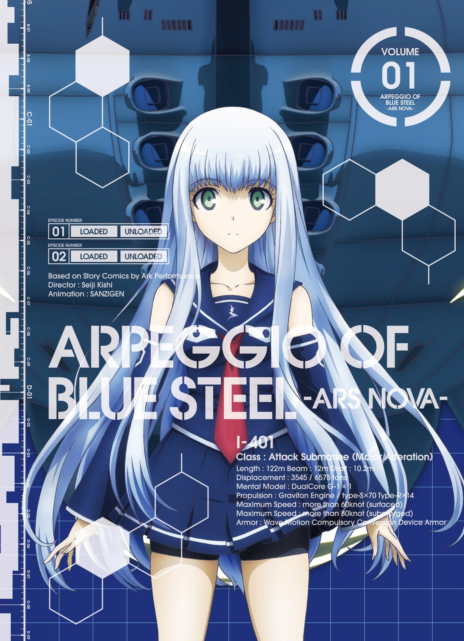 

ТВ-аниме «Arpeggio of Blue Steel -Ars Nova-» Том 1 [Blu-ray]
