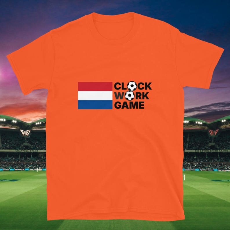 Netherlands - Clockwork Game T-Shirt XL