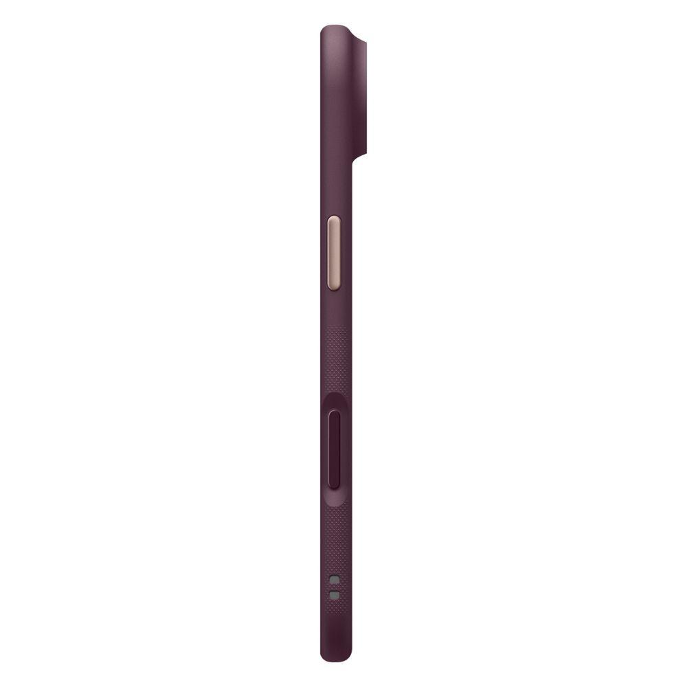 Etui case pokrowiec na iPhone 17 MagSafe Nano Pop Mag - bordowe