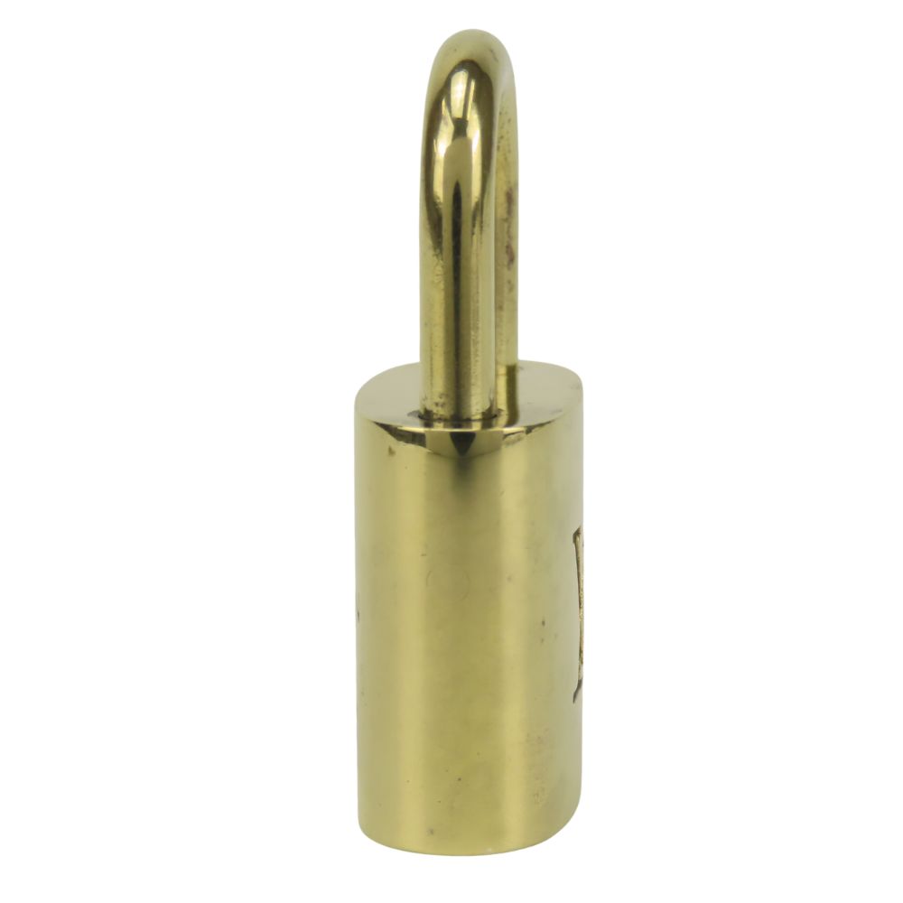 Used LOUIS VUITTON Cadena Key set No.315 metal gold padlock