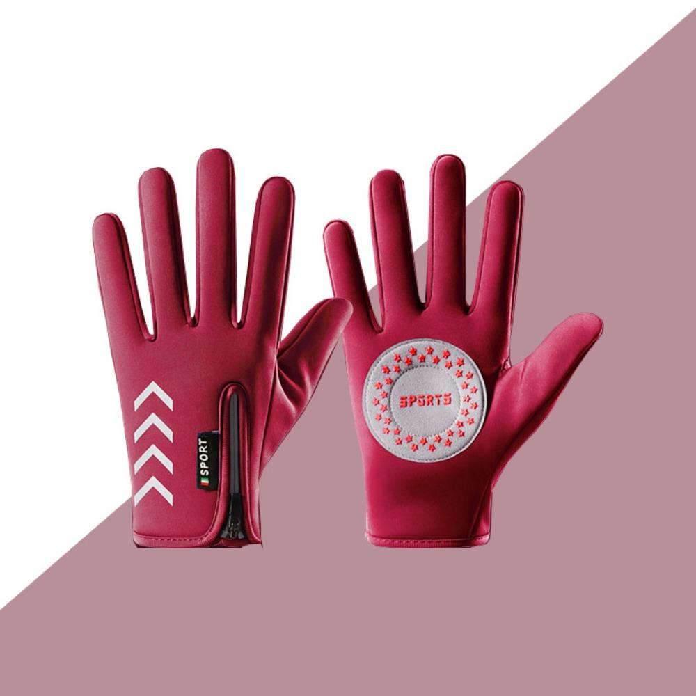 Mănuși calde de iarnă pentru copii, mănuși de ciclism impermeabile, mănuși sport rezistente la vânt pentru băieți și fete de 4-13 ani