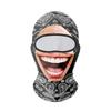 3D Face Printed Old Man Balaclava Face Mask Paisley Print Funny Face Funny Ski Mask Full Coverage Elastic Winter Mask Cover