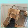 Fashionable Street Style Pu Crossbody Bag 2024 Spring New Simple Casual Shoulder Bag