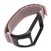 2 In 1 Elastic Braided Nylon Sport Watch Strap Replacement Watch Band Accessory for TOMTOM Runner3 Pink Sand