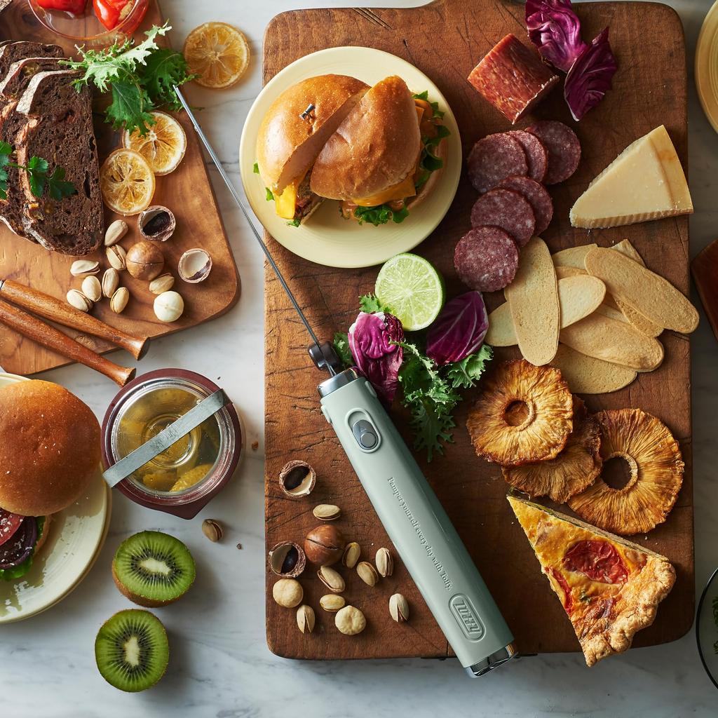 [Toffy] K-EK1 Elektrický multifunkční nůž světle modrý – Nůž