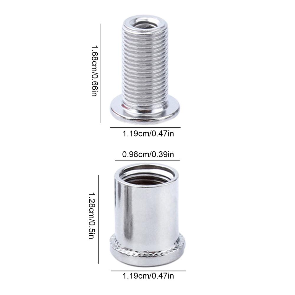 Crank Screws Bike Steel Chainring Screws Bike Accessories Bicycle Crank Fixing Bolt Lightweight Sturdy For Mountain Bikes