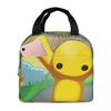 Wobbly Life Gaming Funny Games Insulated Lunch Bag for Women Children Portable Food Boxes Thermal Lunch Box Tote