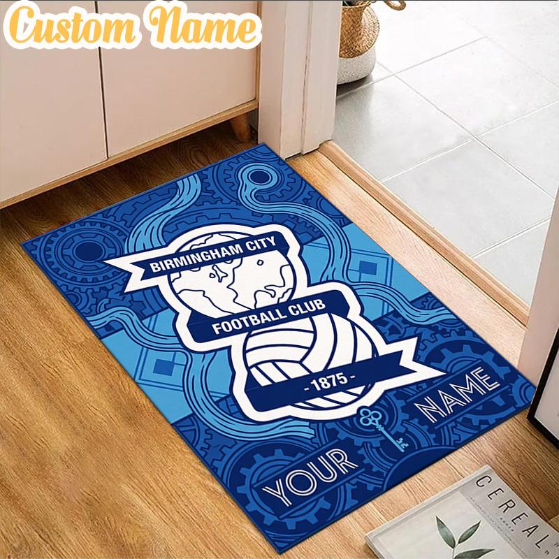 Custom Name Birmingham Football Club  Rug, Office Rug, Chair Rug, Carpet for Living Rooms, Doormat Game Rug Home Decor Christmas Gifts