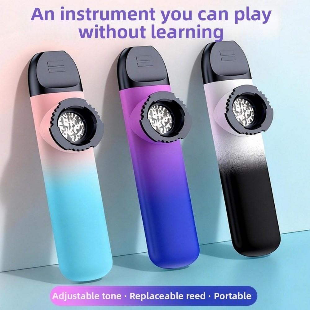 Easy To Learn Kazoo Flute Gradient Color Mouth Flute Accompaniment Kazoo Music Lover