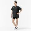Volleyball Wear N-XT Short-sleeved Training Top V2MEC500 Unisex Black X Capri Breeze XL