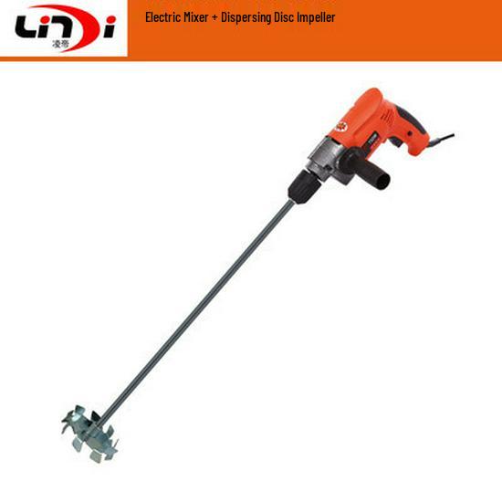 5-Gallon Stainless Steel Pneumatic Mixer, Explosion-Proof, Handheld Lifting Platform for Paint and Ink.