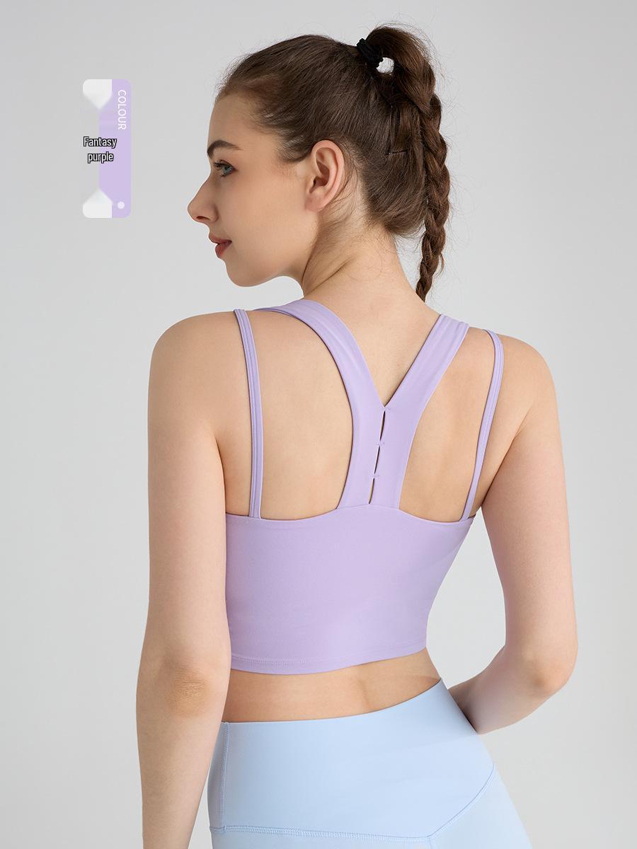 

Спортивный бюстгальтер Lycra Butterfly Y-Back для женщин - Высокая интенсивность бега и йоги Extra Large