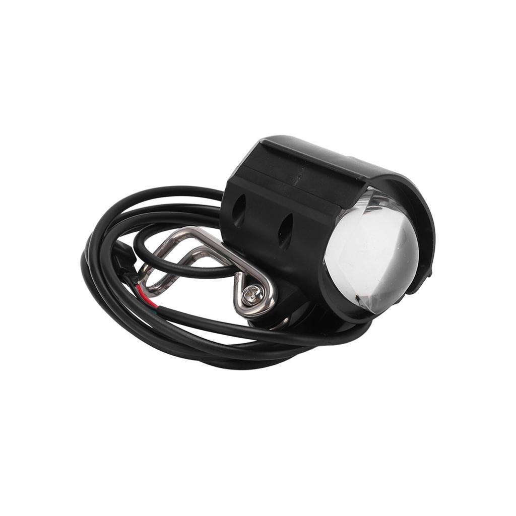 2 in 1 Wasserdichte Fahrrad-Frontleuchte 12W 36V?48V Fahrradlicht mit 75?100dB Laute Hupe