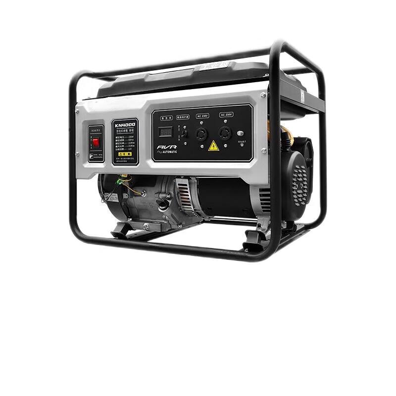 Deqier KN4000 Portable Gasoline Generator CN plug (adapter included)