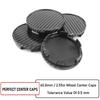Wheel Center Cap 65mm 59mm 4pcs Carbon Wheel Cover Center Cover