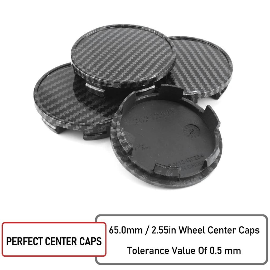 Wheel Center Cap 65mm 59mm 4pcs Carbon Wheel Cover Center Cover