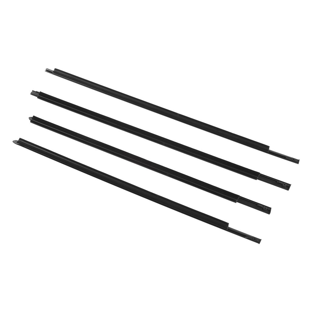 4PCS Window Weatherstrip Moulding Trim Seal Belt 55372138AH Fit For 1500 2500 3500 4500 5500 Crew Cab