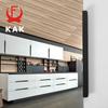 KAK Gold Silver Black Hidden Cabinet Handles Zinc Alloy Kitchen Cupboard Pulls Drawer Knobs Furniture Door Handle Hardware