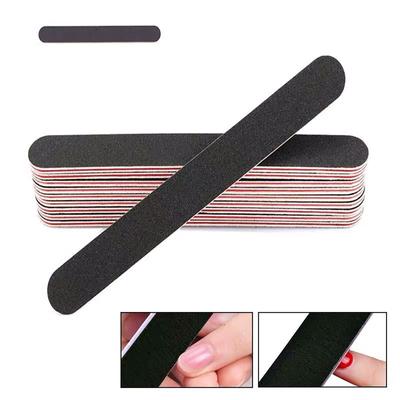 Double-sided Nail File Emery Board Manicure Tool And Buffer Gravel 100 / 180