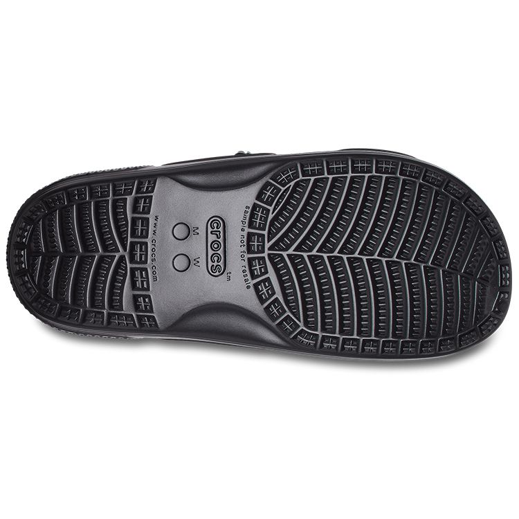 Crocs Classic Glitter II Σανδάλι Μαύρο Unisex Αθλητικά Παπούτσια 207769-001
