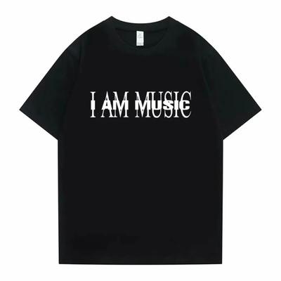 Raper Playboi Carti Jestem Muzyką Okładka Nowego Albumu Nadruk Graficzny T-shirt Męski Casualowy Vintage T-shirt Męski Hip Hopowy Oversizowy T-shirt