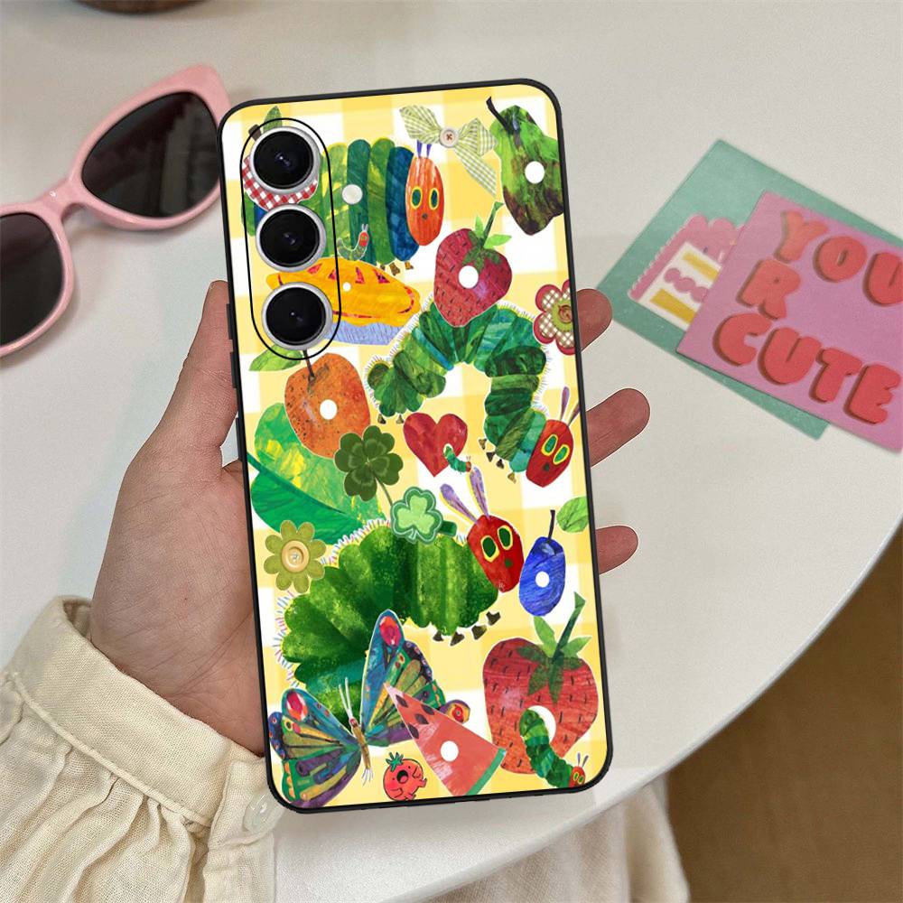 The Very Hungry Caterpillar Phone Case For Samsung S 24 Fe 25 Ultra Plus 20 Lite 21 30 22 23 24 22 Ultra 5G Fundas