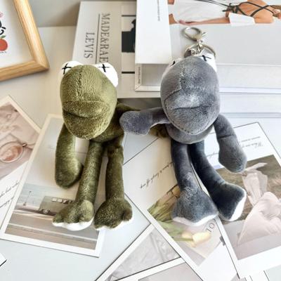 Long-Legged Frog Keychain Plush Doll – Cute Gift for Girls