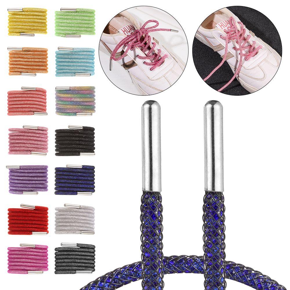 1PC Luxury Accessories With Wrap Net Drawstring Rhinestone ShoeLaces Bright Strings Sneakers Laces Diamond Shoe Laces