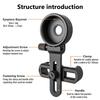 Phone Adapter Mount Holder Telescope Scope Microscope For Binoculars Universal