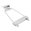 Guitar Trapeze Bridge 6 String Jazz Guitar Tailpiece Replacement Metal with Screws