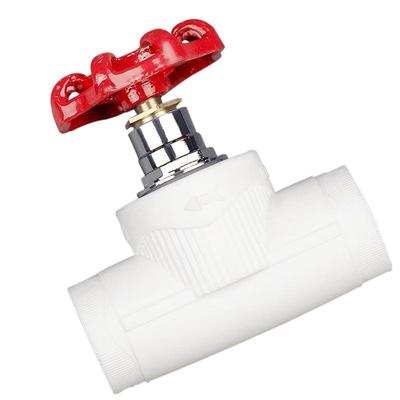HESG PPR Double Union Lift Stop Valve