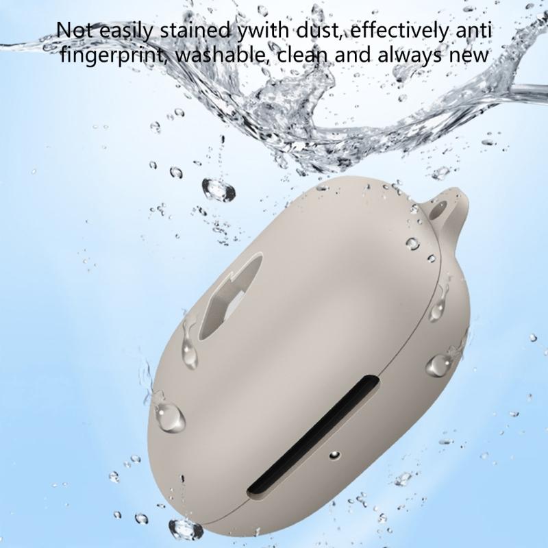 Flexible Silicone Protector Case Housing For Earbud Shockproof Cover Scratch Resistant Sleeve Enhancing Durability Grip