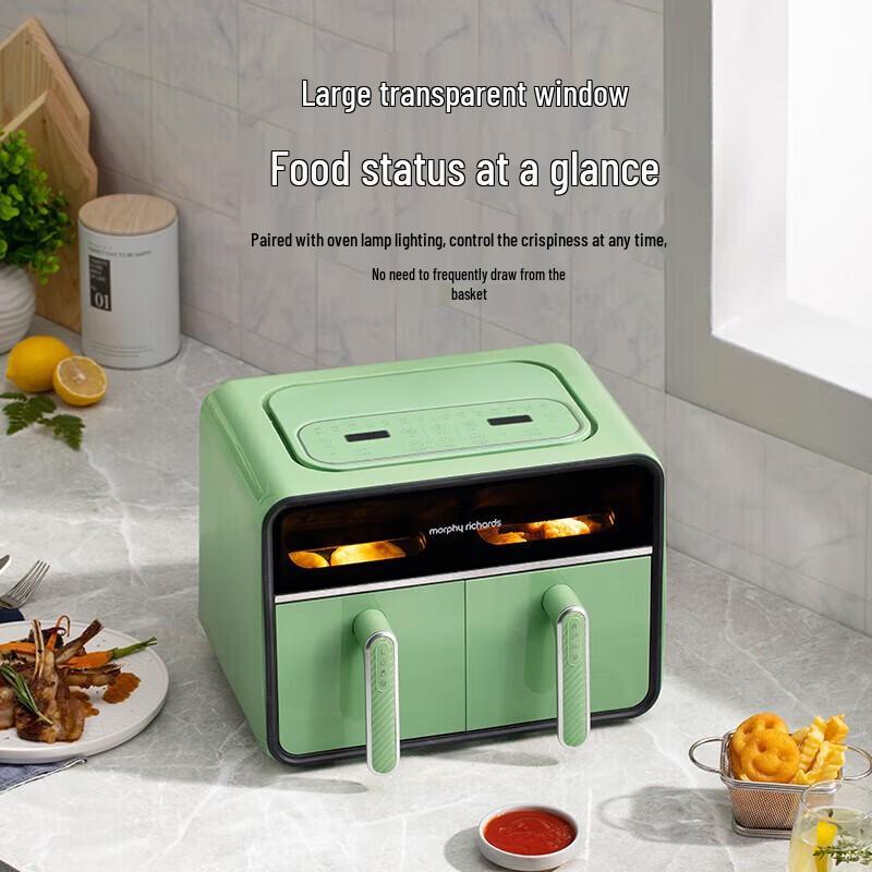 Morphy Richards 8L Dual-Basket Air Fryer Oven CN plug (adapter included)